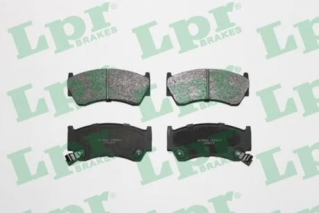 Тормозные колодки передние дисковые LPR 05P617