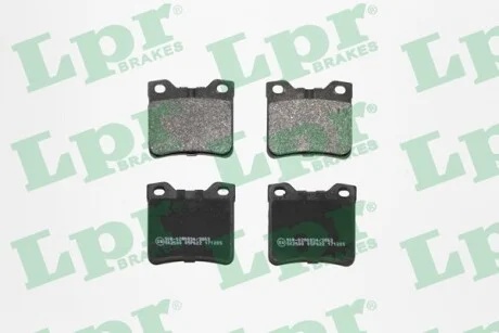 Тормозные колодки дисковые LPR 05P622
