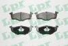 Тормозные колодки передние дисковые LPR 05P627 (фото 1)