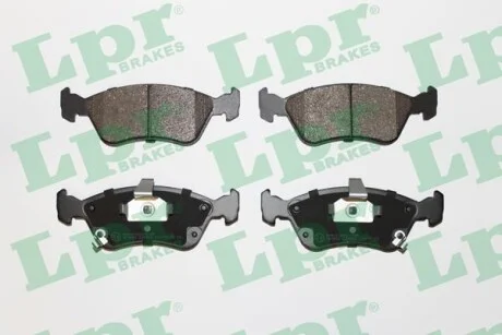 Тормозные колодки передние дисковые LPR 05P709