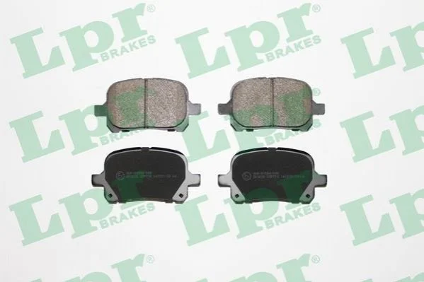 Гальмівні колодки передні дискові LPR 05P712 (фото 1)