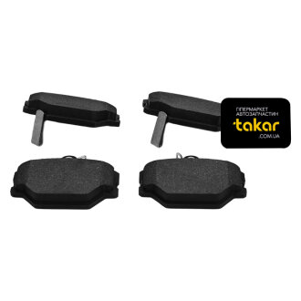 Тормозные колодки передние дисковые LPR 05P761