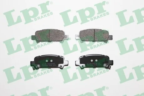 Тормозные колодки задние дисковые LPR 05P838