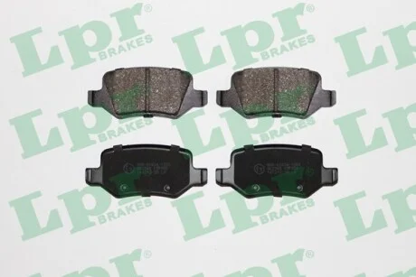 Тормозные колодки задние дисковые LPR 05P850