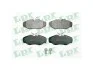 Тормозные колодки передние дисковые LPR 05P869 (фото 5)
