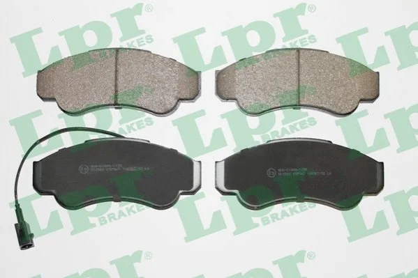 Гальмівні колодки передні дискові LPR 05P967 (фото 1)