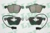 Тормозные колодки передние дисковые LPR 05P971 (фото 1)