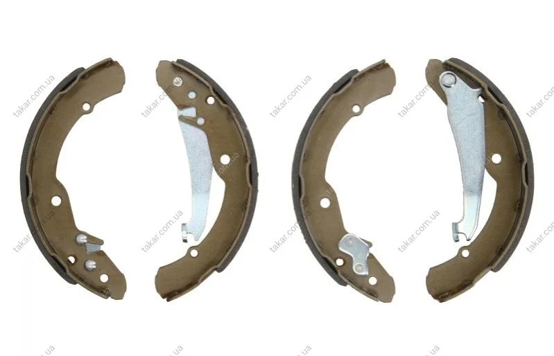 Комплект тормозных колодок из 4 шт. барабанов LPR 07390 (фото 1)