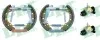 Тормозные колодки барабанные LPR OEK407 (фото 1)