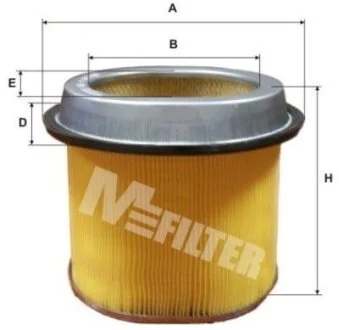 Фільтр повітрянний (вир-во M-Filter) M-FILTER A254