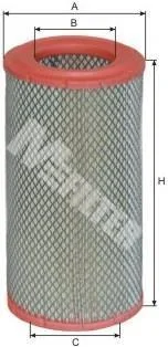 Фільтр повітряний M-Filter M-FILTER A824