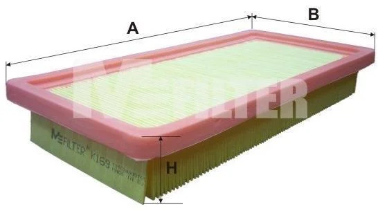 Фільтр повітряний M-Filter M-FILTER K169 (фото 1)