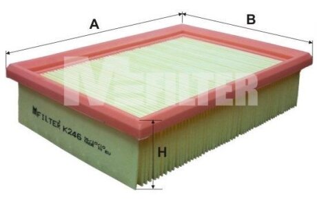 Фільтр пов. FORD Fiesta 1.6 M-FILTER K246