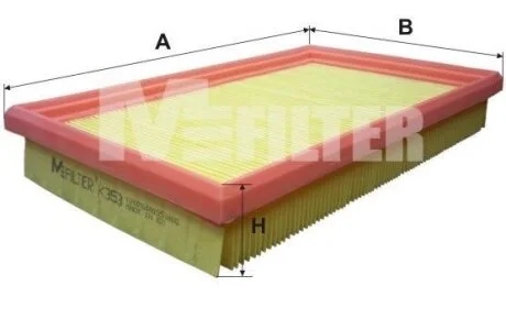 Фільтр пов. KIA Leo, Sephia 95- (вир-во M-Filter) M-FILTER K353