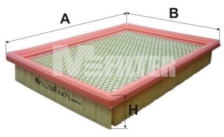 Повітряний фільтр M-FILTER K 471
