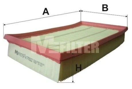 Фільтр повітряний двигуна M-FILTER K 7052