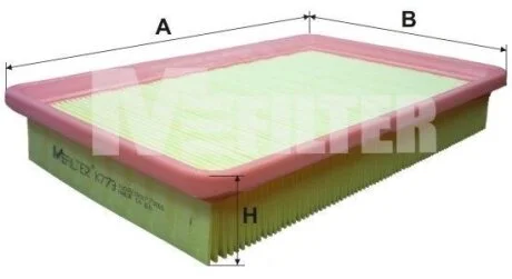 Фільтр пов. HYUNDAI Coupe, Elantra; KIA Cerato (вир-во M-filter) M-FILTER K779