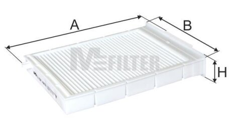 Фільтр салону RENAULT Megane II M-FILTER K9031