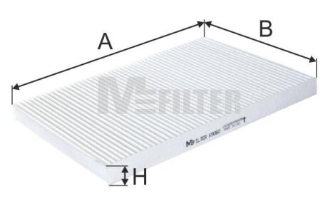Фільтр салону HYUNDAI i30, KIA Ceed M-FILTER K9060
