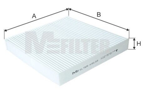 Фільтр салону стандартний M-FILTER K9133