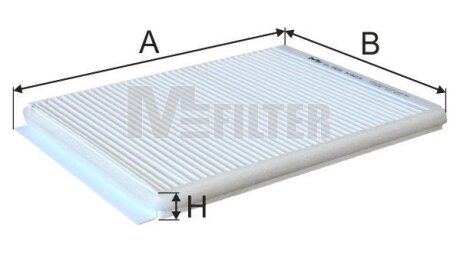Фільтр салону CITROEN XSARA M-FILTER K923