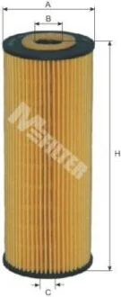 Масляный фильтр картридж патрон M-FILTER TE622