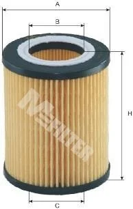 Масляный фильтр картридж патрон M-FILTER TE625