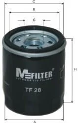 Масляний фільтр гвинт накручуваний M-FILTER TF28