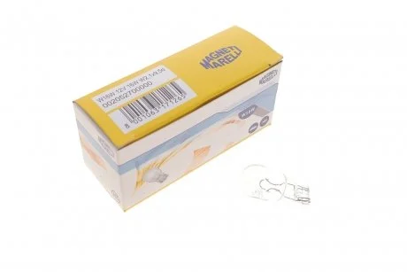 Лампа розжарювання T15 12V 16W W16W W2, 1x9, 5d (вир-во Magneti Marelli) MAGNETI MARELLI 002052700000