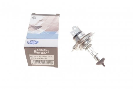 H4 24 Лампа розжарювання (H4 24V 70/75W) MAGNETI MARELLI 002156100000