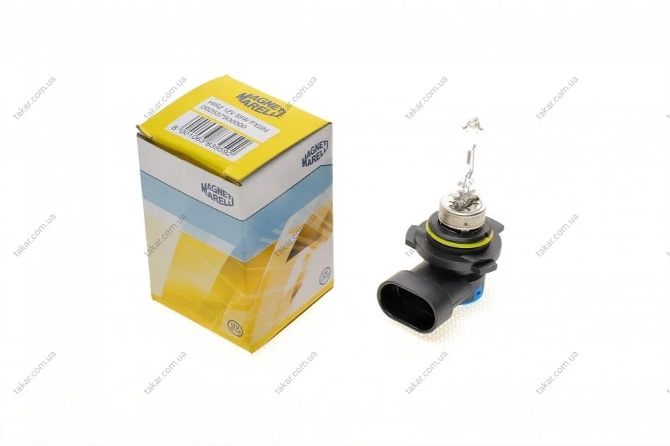 Лампа галогенова HIR2 12V 55W PX22D (вір-во Magneti Marelli) MAGNETI MARELLI 002557500000 (фото 1)