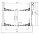 Підйомник двостійковий MM Superlift 5000B 380V MAGNETI MARELLI 007935013690 (фото 2)