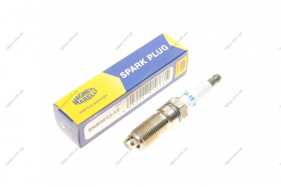 Свеча зажигания FORD FOCUS 1.8 98-04, TRANSIT CONNECT 1.8 02- (выр-во) MAGNETI MARELLI 062513000013 (фото 1)