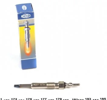 Свеча накаливания 11V, 46мм MAGNETI MARELLI 062900028304