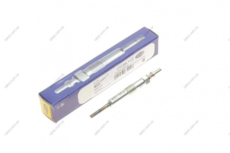 Свеча накаливания 4,4V, 51мм MAGNETI MARELLI 062900089304 (фото 1)