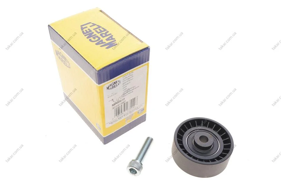 Напрямний ролик, клинового реміня (вир-во Magneti Marelli, кор. Код MPQ0622) MAGNETI MARELLI 331316170622 (фото 1)