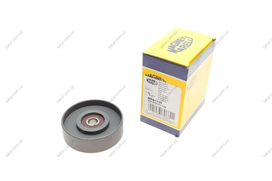 Ролик модуля натяжителя ремня MPQ1128 (Выр-во MagnetiMarelli) MAGNETI MARELLI 331316171128 (фото 1)