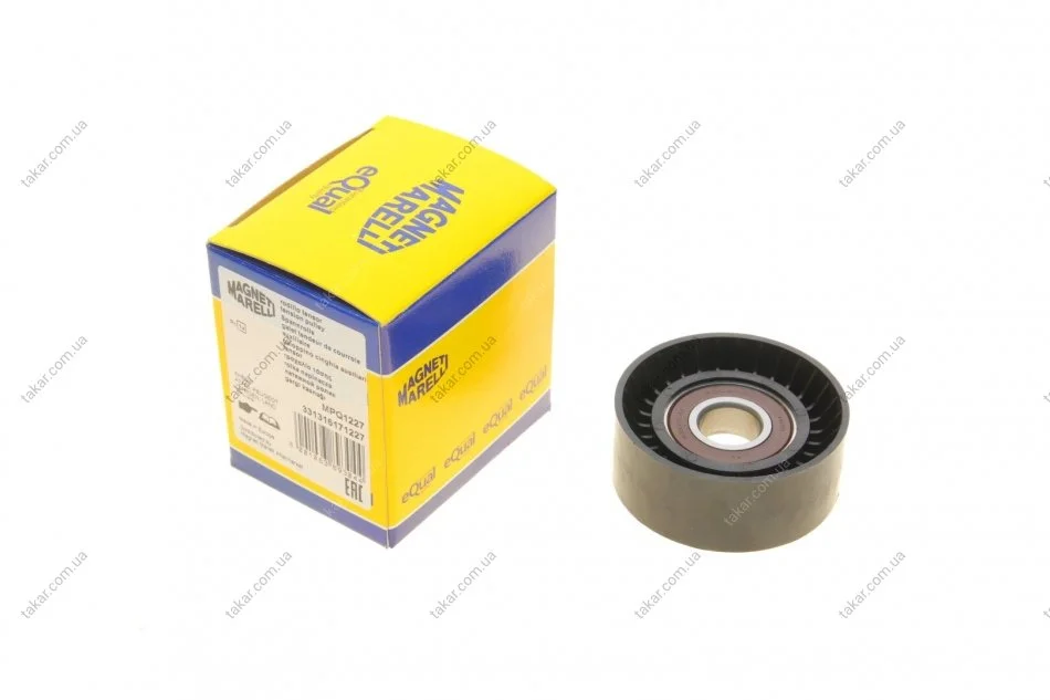 Натяжной ролик для поликлинового ремня. MAGNETI MARELLI 331316171227 (фото 1)