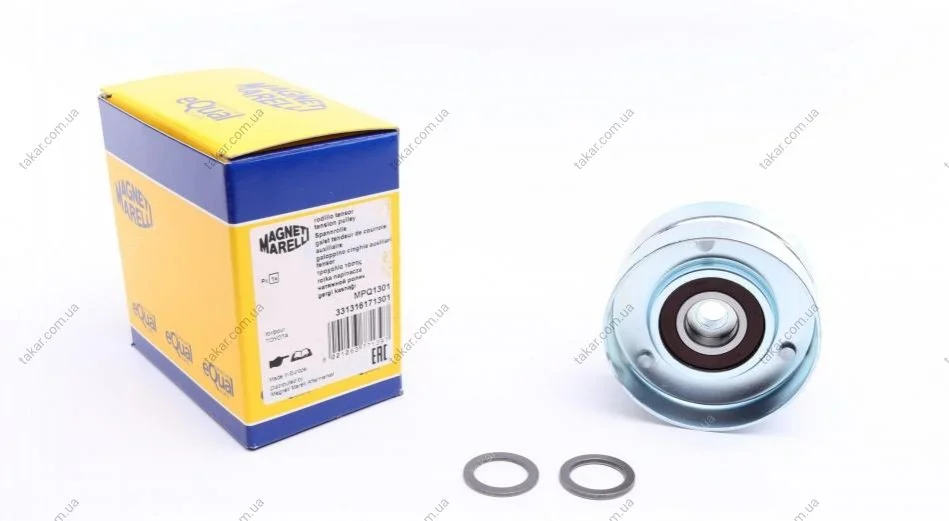 Ролик модуля натяжителя ремня MPQ1301 (Выр-во MagnetiMarelli) MAGNETI MARELLI 331316171301 (фото 1)