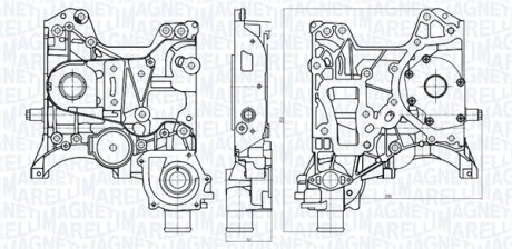 Масляний насос MAGNETI MARELLI 351516000048