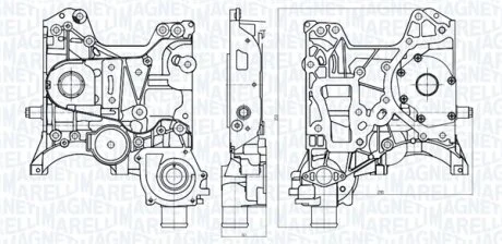 Масляний насос MAGNETI MARELLI 351516000048