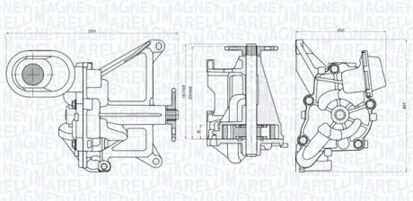 Масляний насос MAGNETI MARELLI 351516000051
