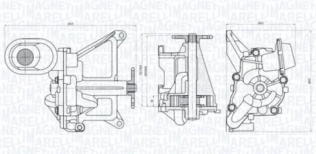 Масляний насос MAGNETI MARELLI 351516000051