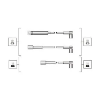 Комплект проводов зажигания (вир-во Magneti Marelli кор.код. MSQ0020) MAGNETI MARELLI 941319170020