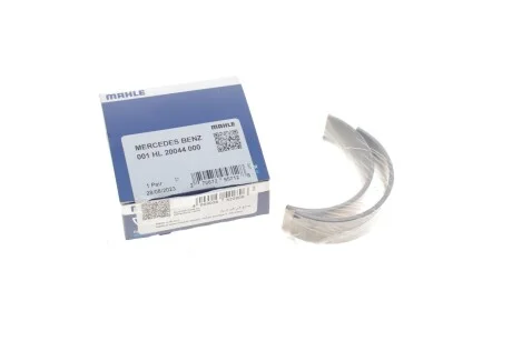 Вкладыши коренные MB HL STD OM611/612/613/646/647/648 SPUTTER (пр-во Mahle) MAHLE / KNECHT 001 HL 20044 000