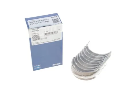 Вкладиші шатунні (виробн. Mahle) MAHLE / KNECHT 001 PS 18813 000