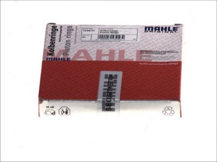 Комплект кілець на поршень MAHLE / KNECHT 01202N0