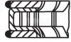 Кільця поршневі (виробн. Mahle) MAHLE / KNECHT 013 37 N2 (фото 3)