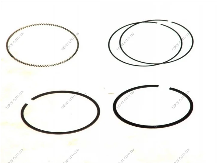 Кільце поршневе на 1 циліндр, комплект. MAHLE / KNECHT 01498N0 (фото 1)