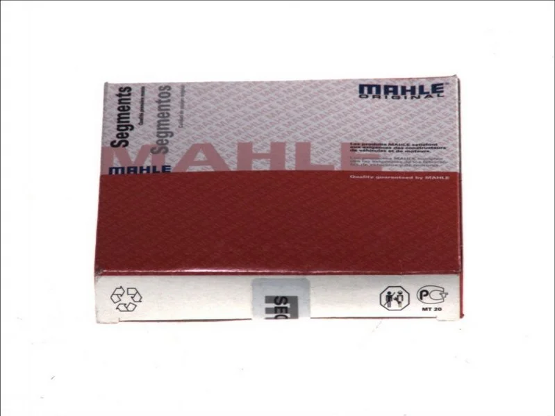 Кільце поршневе на 1 циліндр, комплект. MAHLE / KNECHT 015 03 N0 (фото 1)